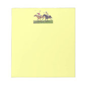 Polo Ponies Notizblock (Vorderseite)