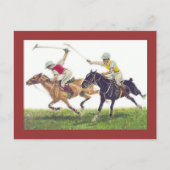 Polo Ponies Postkarte (Vorderseite)