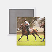 Polo Pony Magnet (Vorderseite/Rückseite)