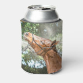 🐎 Polo Pony Shower Time Beverage / Dose Cooler Dosenkühler (Kanne Rückseite)