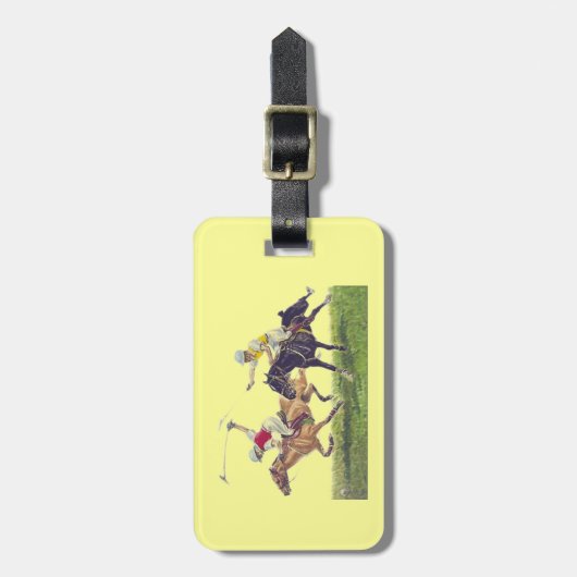 Polo Ponys Gepäckanhänger (Vorderseite vertikal)