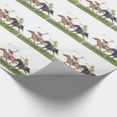Polo-Ponys Geschenkpapier (Ecke)