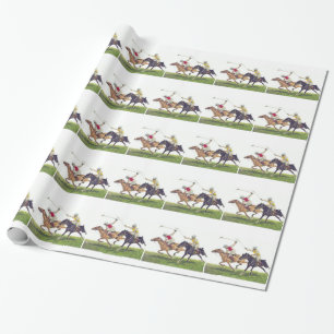 Polo-Ponys Geschenkpapier