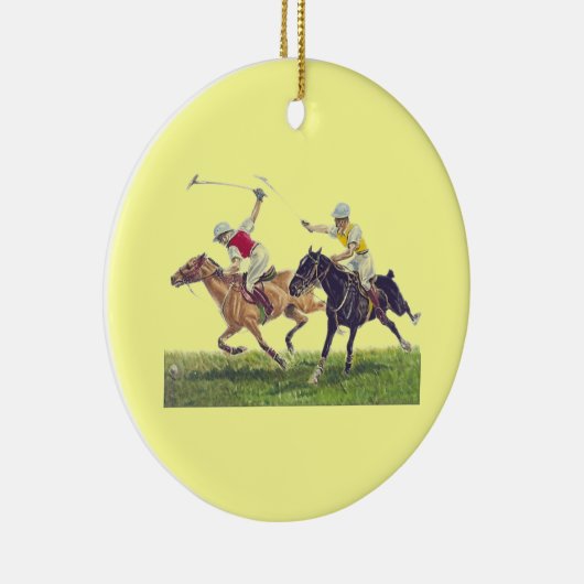 Polo-Ponys Keramikornament (Rechts)