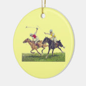 Polo-Ponys Keramikornament (Links)