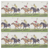 Polo-Ponys Stoff (Muster)