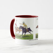 Polo-Ponys Tasse (Vorderseite Links)