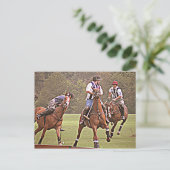Polo Post Card Postkarte (Stehend Vorderseite)