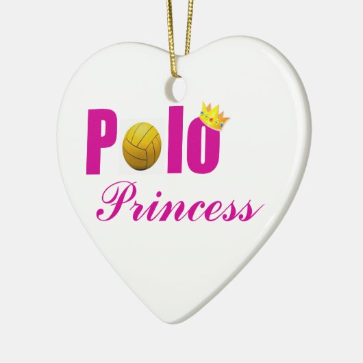 Polo-Prinzessin Ornament (Links)
