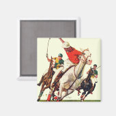 Polo-Spiel Magnet (Vorderseite/Rückseite)