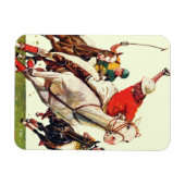Polo-Spiel Magnet (Horizontal)