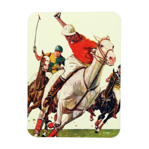 Polo-Spiel Magnet