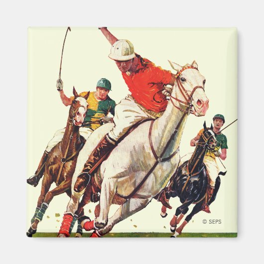 Polo-Spiel Magnet (Vorne)