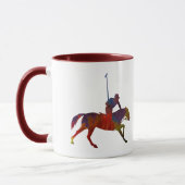 Polo-Spieler Tasse (Links)
