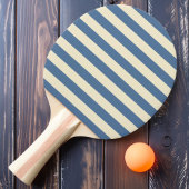 Polo Streifen Capri Farbe blau Tischtennis Schläger