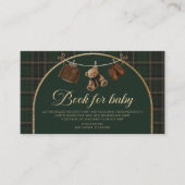 Polo Teddy Bear Classic Baby Shower book for baby Begleitkarte (Vorderseite)