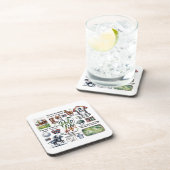 Polo Themed Getränkeuntersetzer (Rechte Seite)