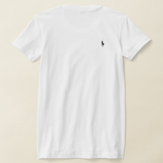 Polo wit t-shirt (AblageHinten)