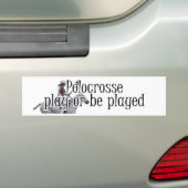 Polocrosse Autoaufkleber - Spiel oder wird (Auf Auto)