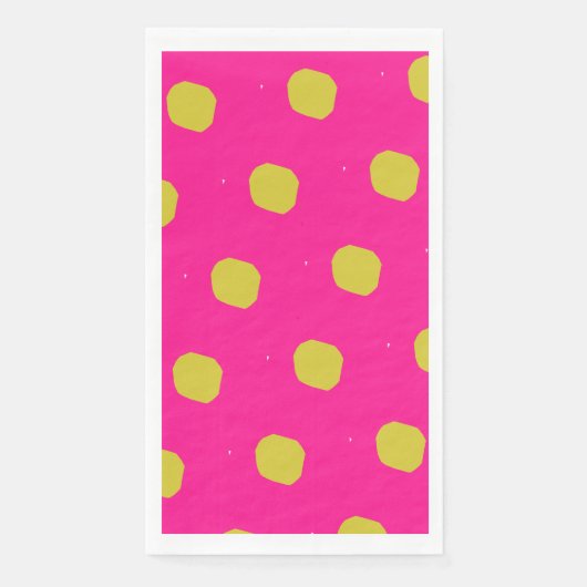 Polodots Papier Napkin Serviette (Vorderseite)