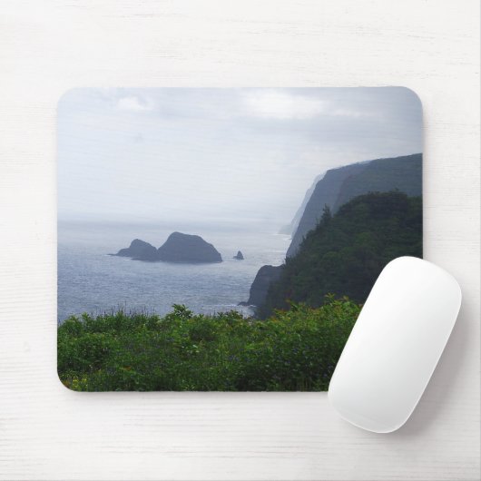 Pololu Valley Lookout, Hawaii, Mousepad (Mit Mouse)