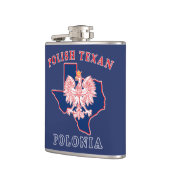 Polonia Polnisch Texan Flachmann (Links)