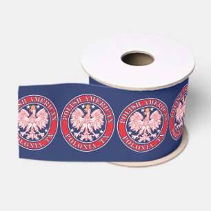 Polonia Texas Polnischer Adler Ripsband
