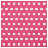 Polopunktmuster in Rosa Stoff (Muster)
