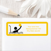 Polospieler mit schwarzer Silhouette (Insitu)