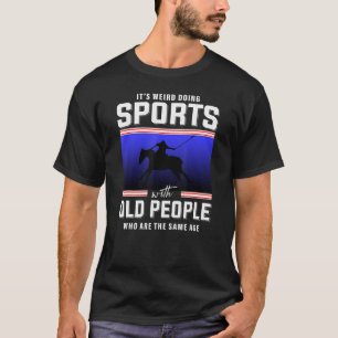 Polospieler Ruhestandskutschenspieler Polospieler T-Shirt
