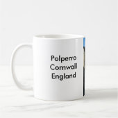 Polperro Cornwall England Kaffeetasse (Links)