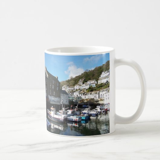 Polperro Cornwall England Kaffeetasse (Rechts)