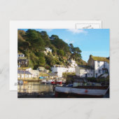 Polperro Cornwall England Postkarte (Vorne/Hinten)