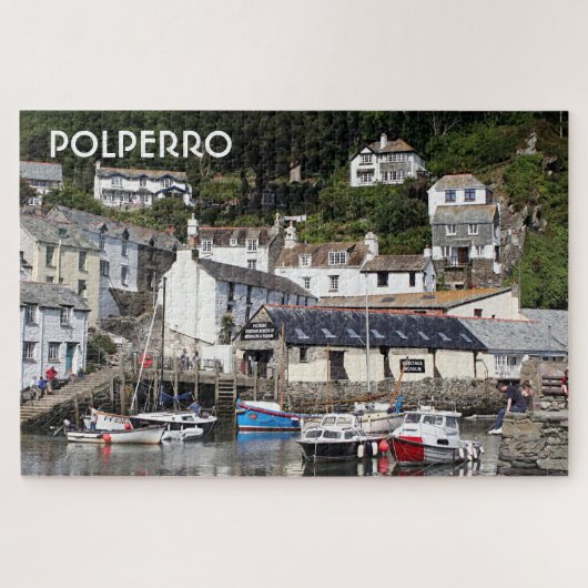 Polperro: Cornwall, England Puzzle (Horizontal)