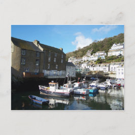 Polperro Cornwall Foto Postcard Postkarte