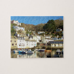 Polperro Hafen Cornwall England Puzzle