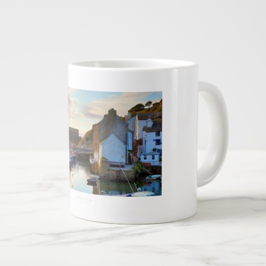 Polperro Jumbo-Tasse (Vorderseite Rechts)
