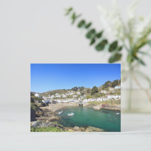Polperro Postkarte (Stehend Vorderseite)