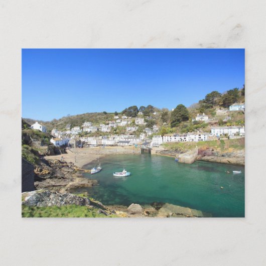 Polperro Postkarte (Vorderseite)