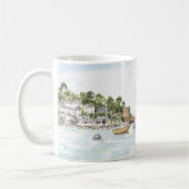 "Polruan Schloss-" Tasse (Links)