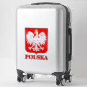 Polska 2 aufkleber (Koffer)