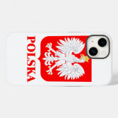 Polska 2 Case-Mate iPhone hülle (Rückseite (Horizontal))