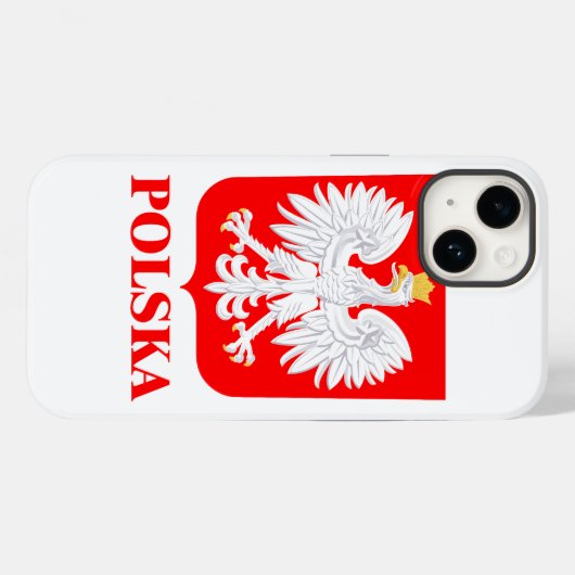 Polska 2 Case-Mate iPhone hülle (Rückseite (Horizontal))
