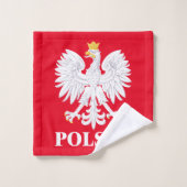 Polska 3 badhandtuch set (Waschlappen)