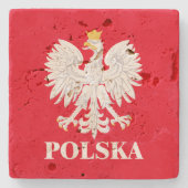 Polska 3 steinuntersetzer (Vorderseite)