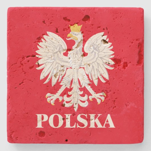 Polska 3 steinuntersetzer (Vorderseite)