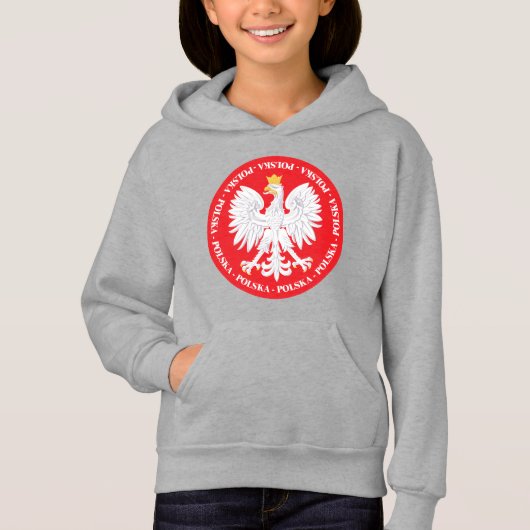 Polska 4 hoodie (Vorderseite)