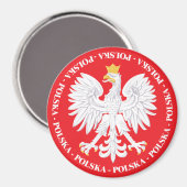 Polska 4 magnet (Vorderseite/Rückseite)