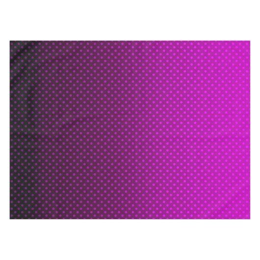 Polska dot radigrave lila schwarze Farben Tischdecke (Vorderseite (Horizontal))