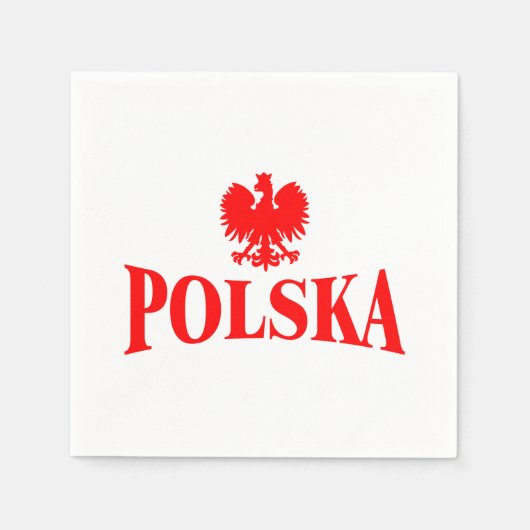 Polska Eagle Bar Napkins Serviette (Vorderseite)
